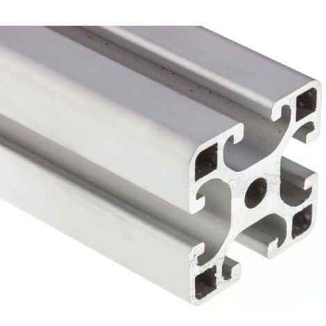 Profilé Aluminium RS PRO 40 x 40 mm x 3000mm ( Prix pour 1 )