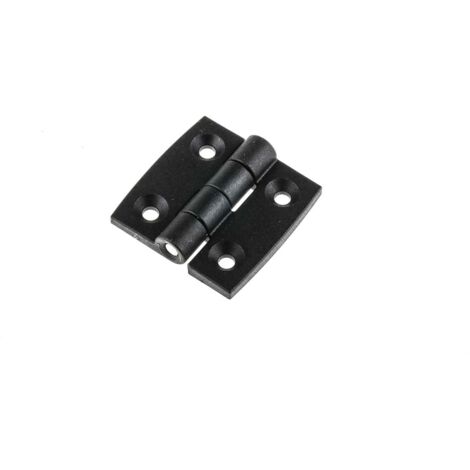Rs Pro – Charnière pour meuble en nylon renforcé de fibre de verre – Dimensions 30mm x 30mm x 3mm – Fixation vissée – Lot de 2 unités (1/2)