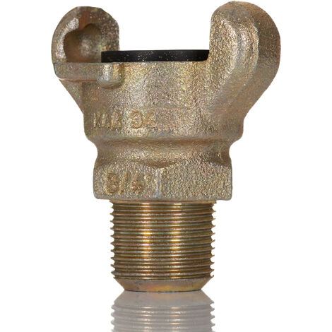 Ensemble Raccords à Dégagement Rapide PCP - Mâle Et Femelle 8mm 1/8 NPT - Acier Inoxydable 3000 PSI