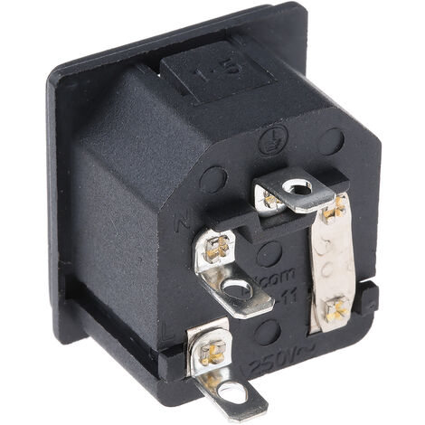 Connecteur IEC Femelle C13 RS PRO, Montage sur câble, 10A