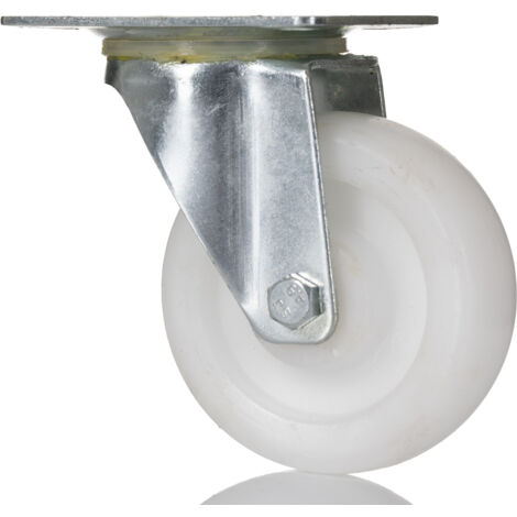 Roulettes industrielles Pivotante RS PRO, Diam 75mm, 75kg ( Prix pour 1 ) (1/2)