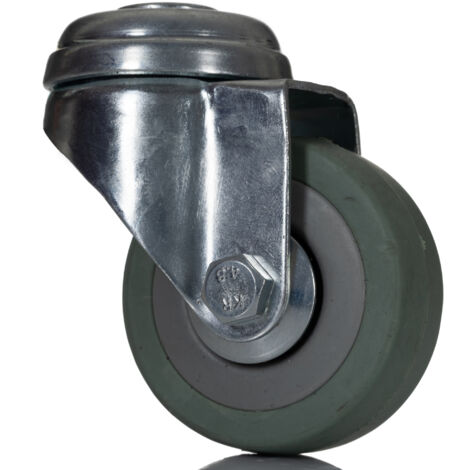 Roulettes industrielles Pivotante RS PRO, Diam 50mm, 50kg ( Prix pour 1 ) (1/3)