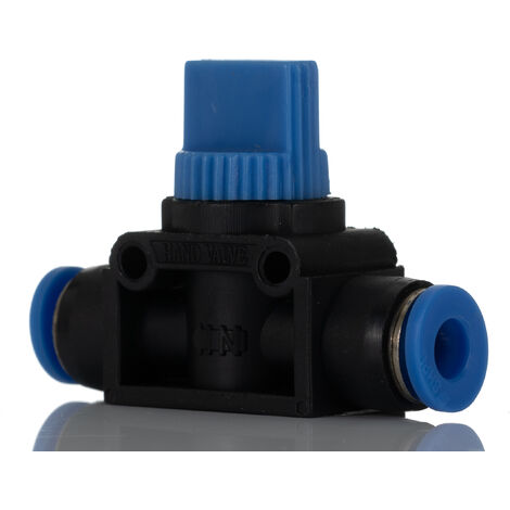 Vanne pneumatique RS PRO HVFF Poignée rotative, 8mm ( Prix pour Paquet de 10 ) (1/3)