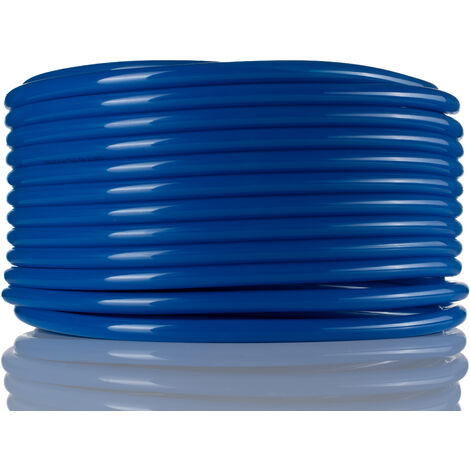 Tuyau à air RS PRO, 12mm x 9mm x 30m Bleu en Polyuréthane ( Prix pour 1 ) (1/2)