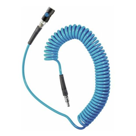 Tuyau spiralé Pus, Bleu, Diam.ext 10mm, Long. 6m ( Prix pour 1 )