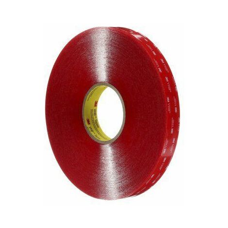 Ruban mousse acrylique double face 3M 4910F VHB™, Transparent, 25mm x 33m x 1mm ( Prix pour 1 ) (1/4)