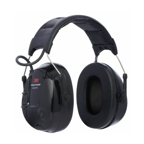 3M – Casque antibruit électronique ProTac III 26dB – Protection auditive active – Connexion audio 3,5mm – Pour environnements industriels