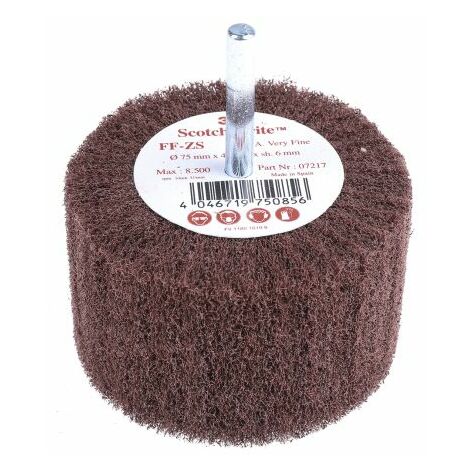 3M – Roue à lamelles 75 mm – Grain très fin pour polissage métal – Élimination oxydes et peintures – Compatible meuleuse et perceuse (1/4)