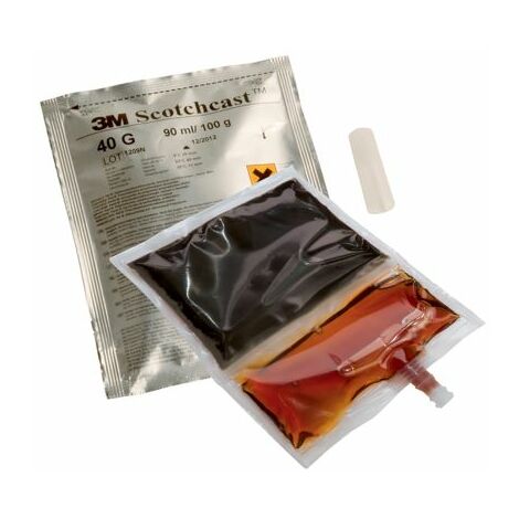 Sac de Résine d'enrobage flexible et composés d'encapsulation PUR 200 ml Scotchcast 40 ( Prix pour 1 )