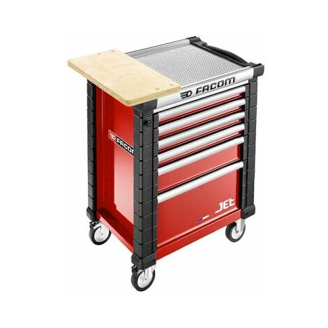 Facom – Support pour outils – Accessoire pour servante d'atelier – Conçu pour plan de travail en contreplaqué hêtre – Maintien optimal des outils