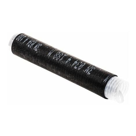 Fil élastique gainé 1mm Noir X 3M