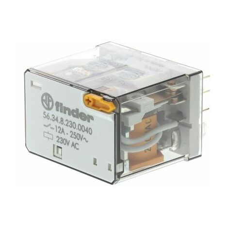 Relais de puissance Finder 56 Series, 4 RT, bobine 230V c.a. Enfichable 1W ( Prix pour 1 ) (1/4)