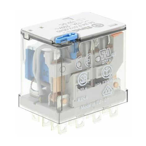 Relais de puissance Finder 56 Series, 4 RT, bobine 12V c.c. Enfichable 1W ( Prix pour 1 ) (1/5)