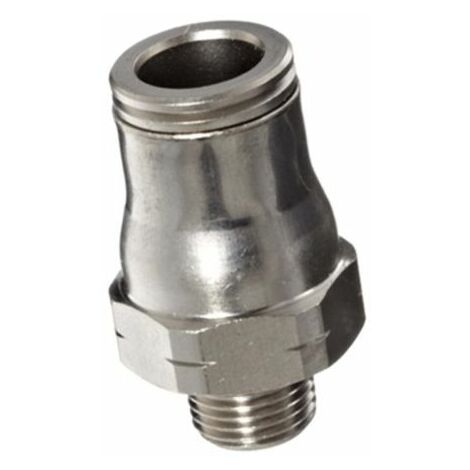 Adaptateur droit fileté Legris LF3600 vers Enfichable, 12 mm R 1/2 Mâle ( Prix pour Boîte de 5 )