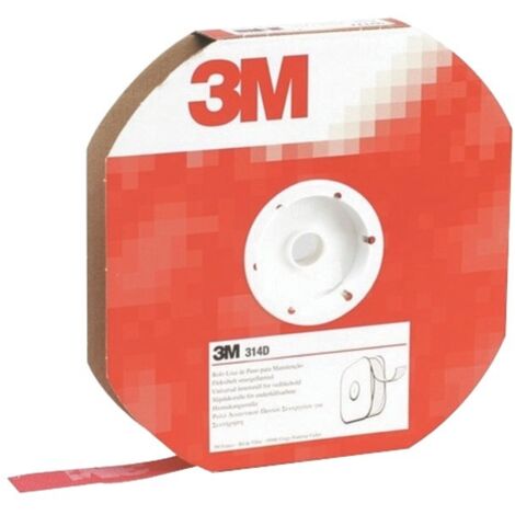 Papier de verre 3M grain P60, Moyen, 25m x 38mm ( Prix pour 1 )