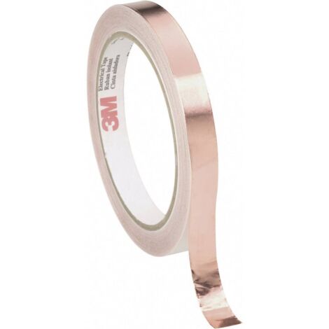 Ruban en cuivre 3M 1181, 12.7mm x 16m ( Prix pour 1 )