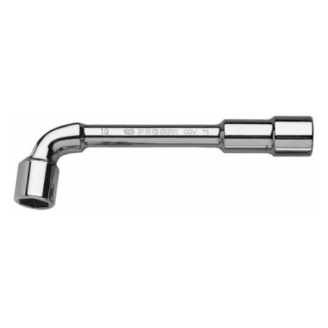 Facom – Clé à douille hexagonale 3/8' – Longueur 129 mm – Finition poli – Pour serrage précis et efficace – Clé à tête de pipe, percée