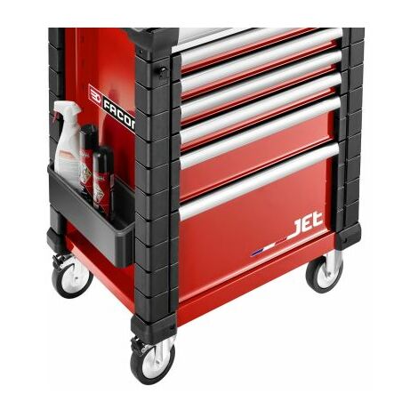 Facom – Support pour outils – Stockage d'aérosols en acier – Accessoire pour servante d'atelier – Utilisation professionnelle