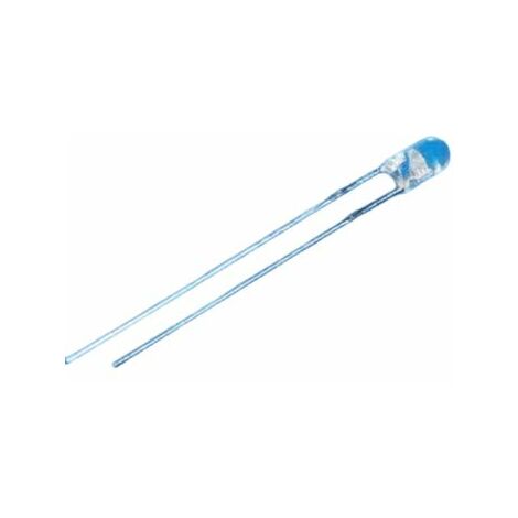 LED Bleu, Traversant, 3 mm, 2,6  3,4 V