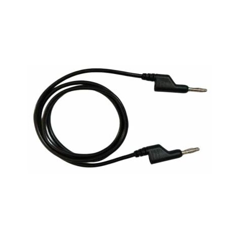 Cordons de test RS PRO, Noir, 10A, 1000V, long. 500mm ( Prix pour 1 )