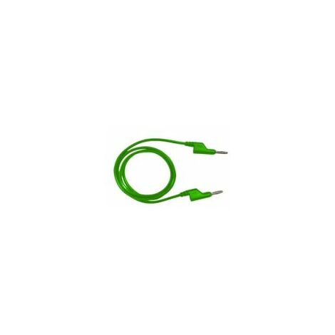 Cordons de test RS PRO, Vert, 10A, 1000V, long. 2m ( Prix pour 1 )