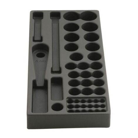 Plateau à outils SAM, ABS, largeur 180mm, 50g, longueur 405mm, Hauteur 40mm ( Prix pour 1 ) (1/2)