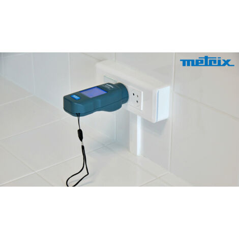 Testeur De Prise Électrique Plein Écran - Contrôle Phase Polarité Tension 30V-250V RCD - Prise EU Plug