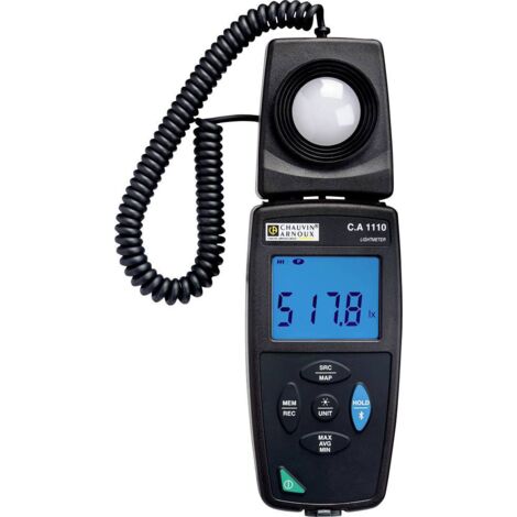 Luxmètre Chauvin Arnoux Ca 1110, 0.01 fc, 0.1 lx à 200000lx ( Prix pour 1 )