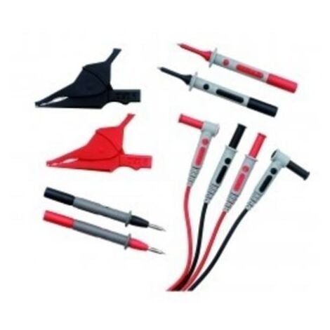 ensemble de cordons de test isolé Chauvin Arnoux 1.5m CAT III, CAT IV ( Prix pour 1 )