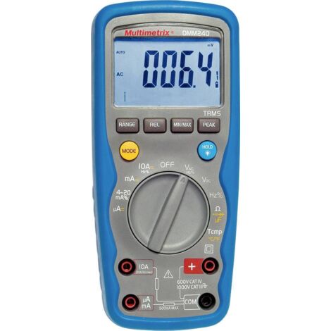 Multimètre DMM240 Chauvin Arnoux Portable 10A c.a. ( Prix pour 1 ) (1/5)