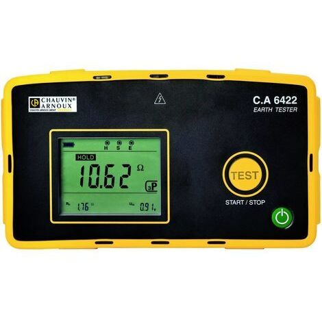 Testeur de résistance de terre Ca 6422 Chauvin Arnoux, LCD ( Prix pour 1 ) (1/5)