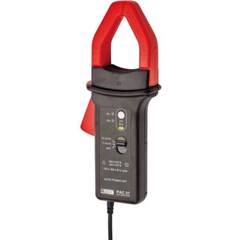Chauvin Arnoux PAC 27 Adaptateur de pince ampèremétrique Gamme de mesure A/AC: 0.5 - 1000 A Plage de mesure A/DC: 0.5 - 1400 A Q287792 (1/3)
