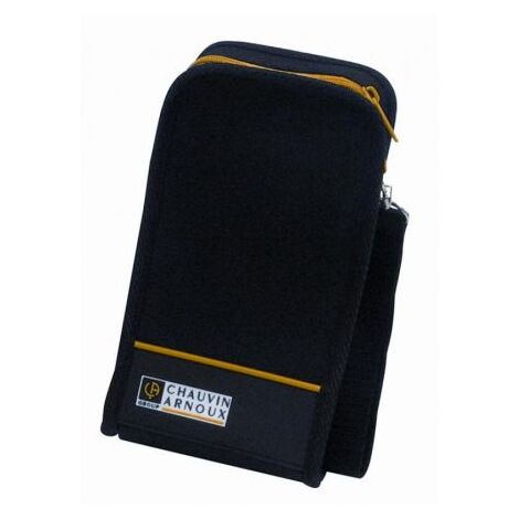Chauvin Arnoux – Sacoche souple pour multimètre – Accessoire pour appareil de mesure électronique – Dimensions 200 x 100 x 40mm – Universelle