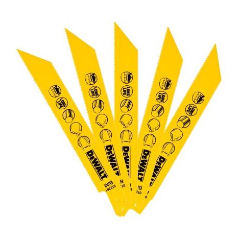 DeWALT, Longueur de coupe 152mm pour Métal X 5 ( Prix pour 1 )