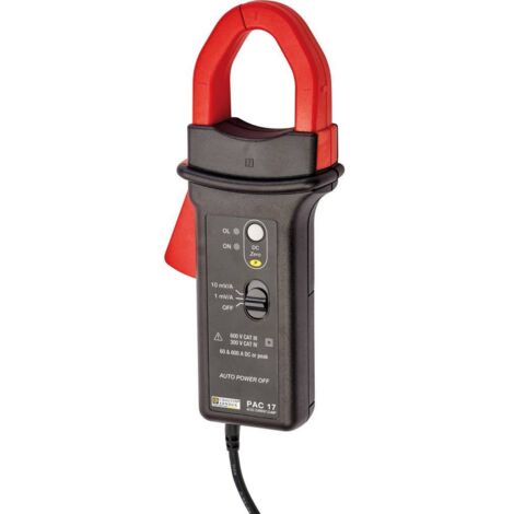 Pince ampèremétrique PAC 17 AC/DC, 400A c.a./ 600A c.c. ( Prix pour 1 ) (1/4)