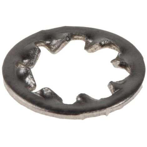 Rondelle antivibration à dents internes, pour vis M4, Acier Inoxydable A2 304 ( Prix pour Sachet de 100 ) (1/2)