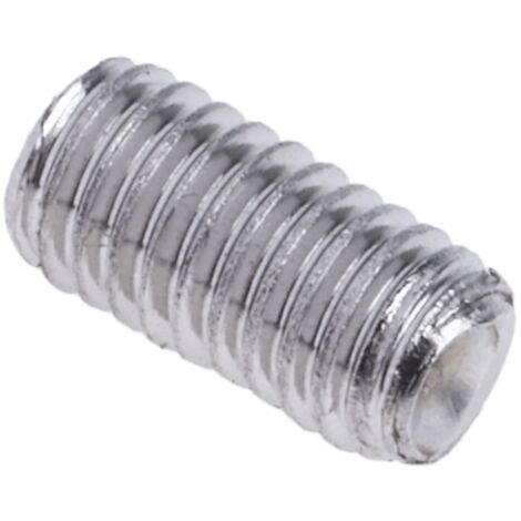 Vis sans tête, M3 x 6mm, tête Jeu de douilles hexagonales, en Acier Inoxydable Vis sans tête A4 316 ( Prix pour Sachet de 50 ) (1/3)