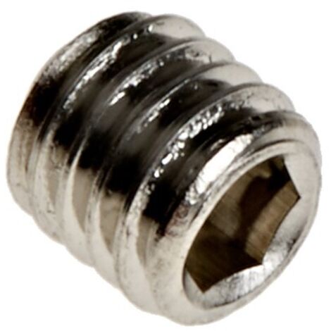 Vis sans tête, M5 x 5mm, tête Hexagonale, en Acier Inoxydable Vis sans tête A4 316 ( Prix pour Sachet de 50 ) (1/3)