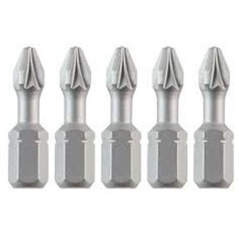 Embout de vissage DeWALT Pozidriv, PZ3, Métal ( Prix pour Paquet de 5 )