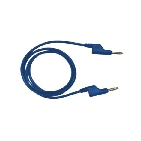 Cordons de test RS PRO, Bleu, 10A, 1000V, long. 2m ( Prix pour 1 )