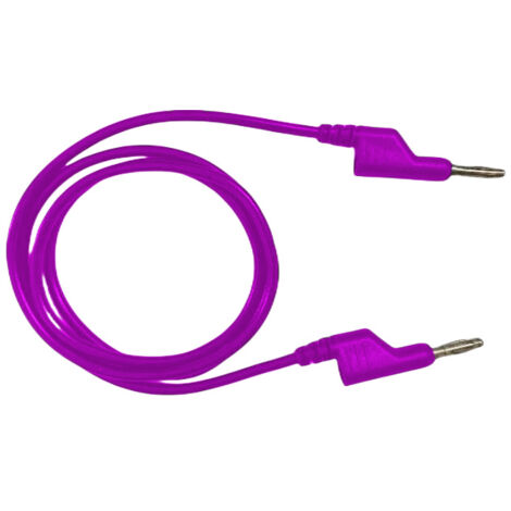 Cordons de test RS PRO, Pourpre, 10A, 1000V, long. 2m ( Prix pour 1 )