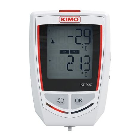 Contrôleur de température KIMO, Humidité et Température, 3 voies ( Prix pour 1 )