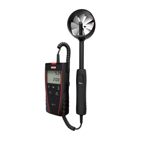 Anémomètre KIMO, pour la mesure de la vitesse d'air, jusqu'à 35m/s ( Prix pour 1 )