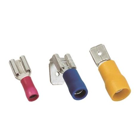 Cosse faston MECATRACTION, C100SQVA6,35, Isolé