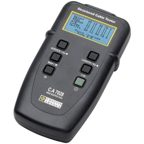 Testeur de câble Chauvin Arnoux Ca 7028 ( Prix pour 1 ) (1/5)
