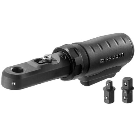 Facom – Cliquet pneumatique 1/4 et 3/8 pouce – Tête étanche 18 mm – Couple 54Nm – 300tr/min pour espaces restreints (1/2)