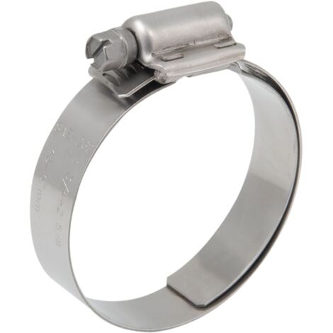 Moto Collier De Tuyau D'échappement 40-43mm Collier Echappement Moto 2PCS Collier Serrage Inoxydable Antirouille Et Durable Convient Aux Tuyaux