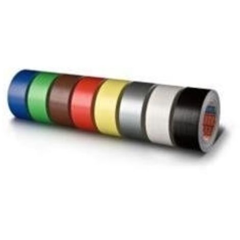 Ruban adhésif toilé 04688-00045, Jaune, Tissu extrudé en PE ( Prix pour 1 ) (1/2)