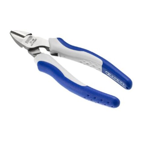 Expert – Pince coupante latérale 160 mm – Pour coupe précise sur métal et plastique – Lame en chrome – Usage professionnel