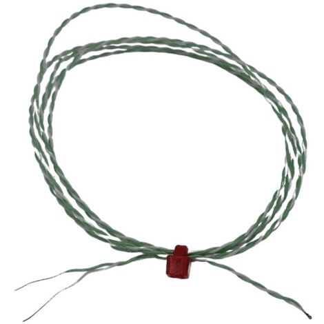 Thermocouple à jonction exposée RS PRO type K Ø 1/0.2mm, L 10m, +250°C max à Raccord dénudé ( Prix pour 1 )